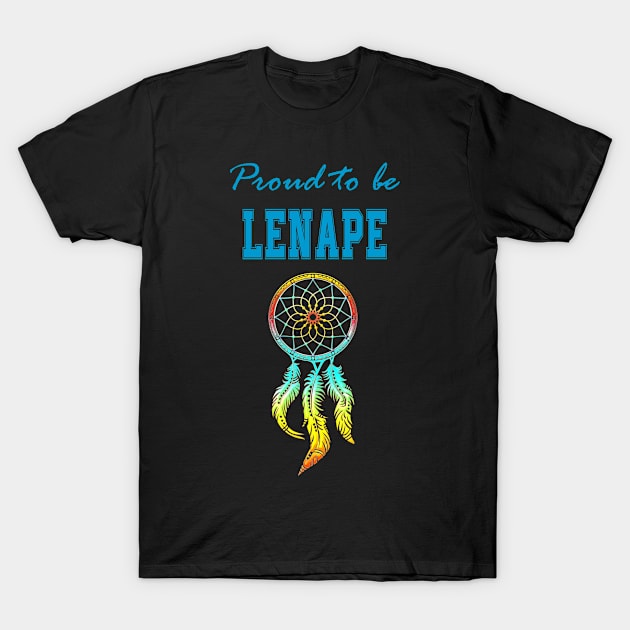 Native American Lenape Dreamcatcher 48 T-Shirt by Barbara Jane Thomas